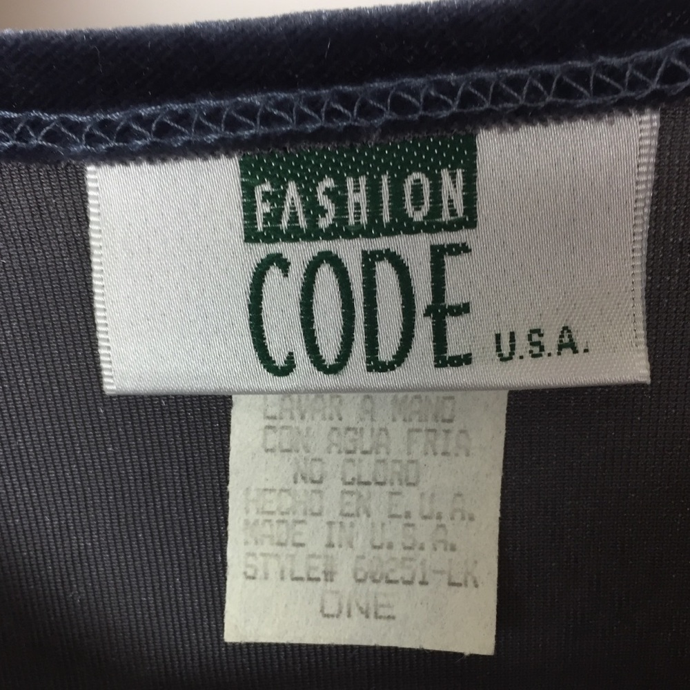 Fashion Code USA Blue Top & Skirt set size one - Picture 4 of 5